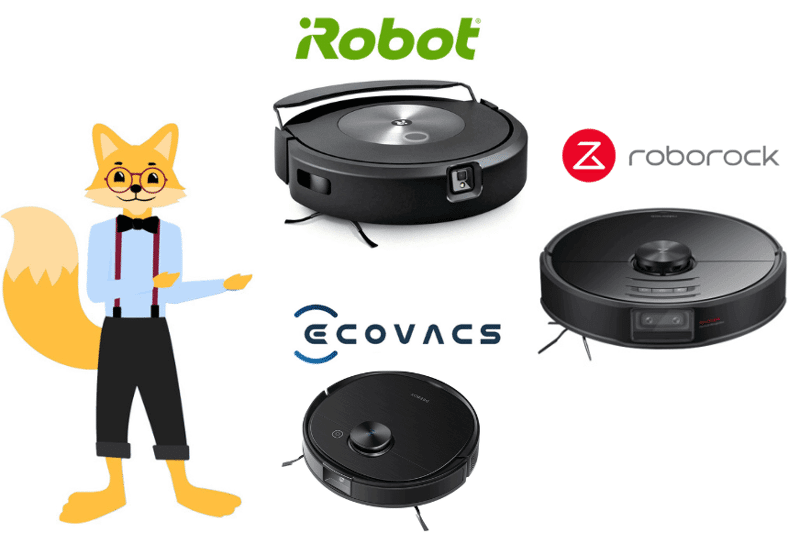 Der Smart Home Fox Fuchs schaut sich verschiedene Saugroboter Hersteller an, die eine kamerabasierte Objekterkennungstechnologie einsetzen.